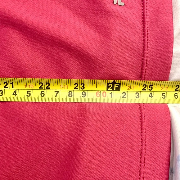 Fila Pink Racerback Tank Top Barbiecore Sporty Size L - Picture 7 of 8